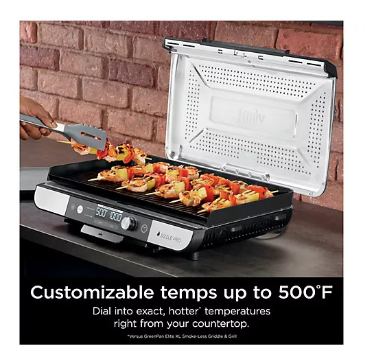 SALE Ninja Sizzle Pro XL 20-in. Indoor Griddle and Grill, No Import Fee