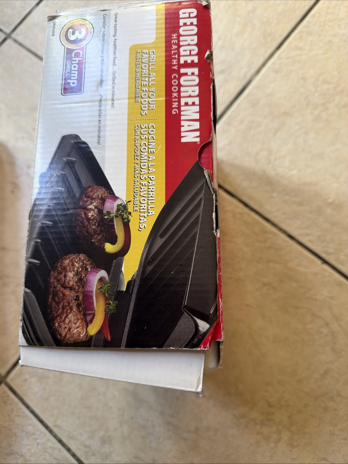 Brand new George Foreman Jumbo Family grill- Black
