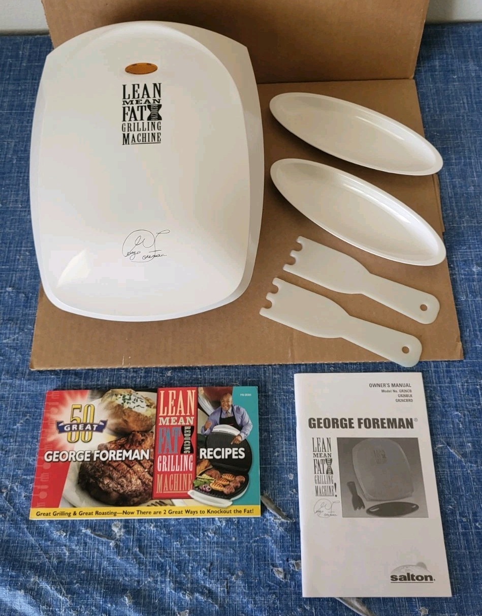 George Foreman Grill • Family Sized • MO# GR26CB • New/Open Box!