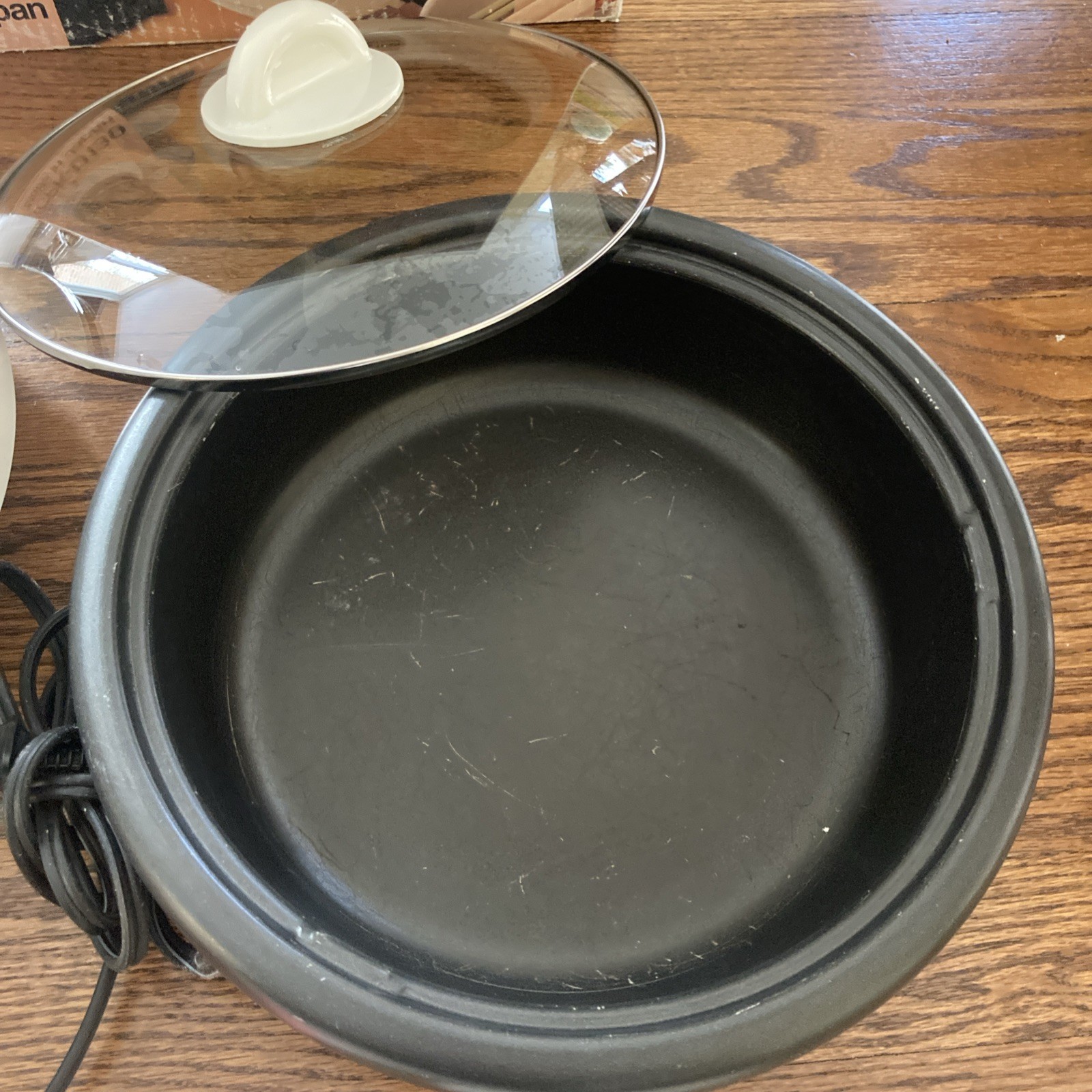 Tiger Electric Skillet Grill Pan COMPLETE CPK-D130 Made In Japan Tested NICE!