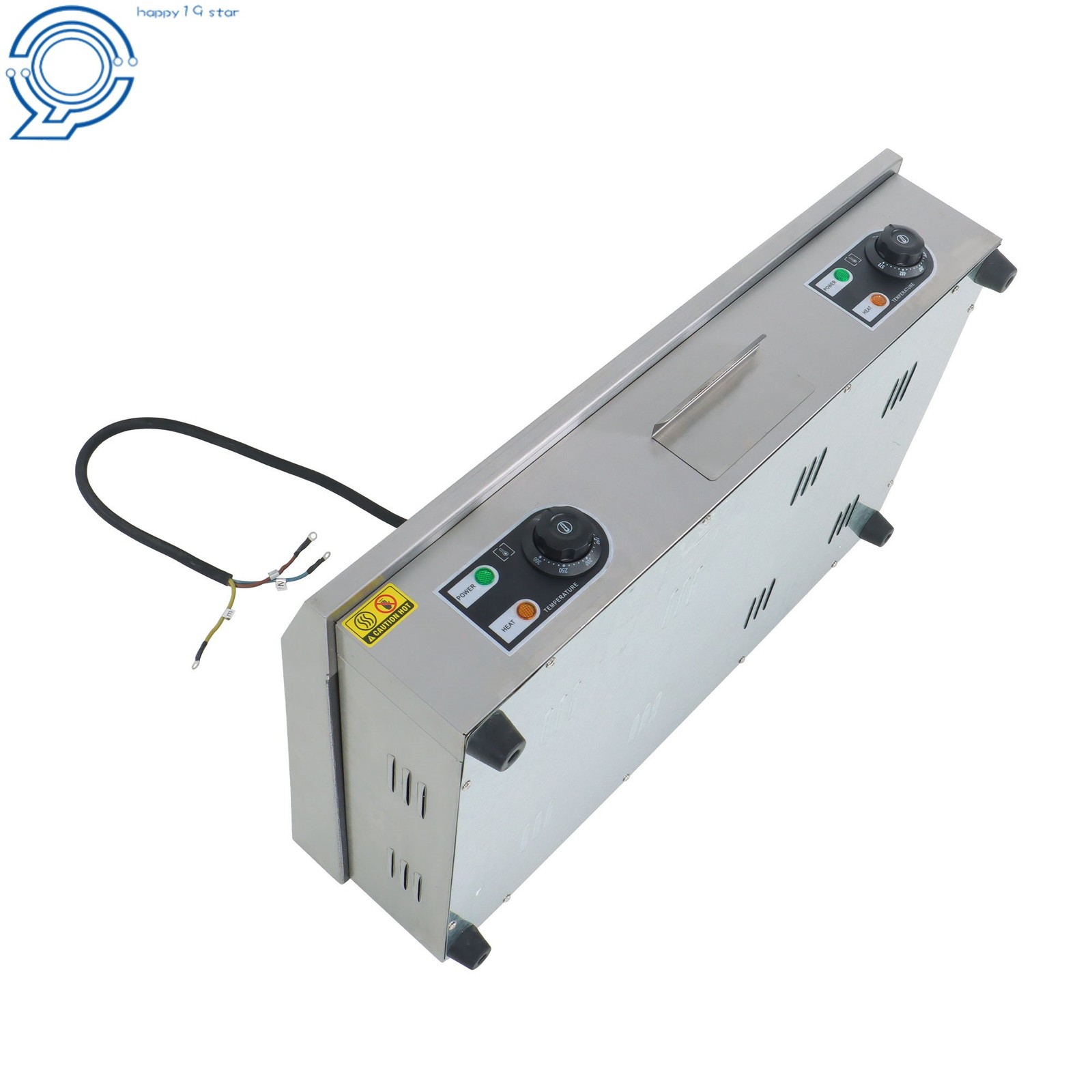 30″ 122℉-572℉ Commercial Electric Griddle 3000W Countertop Flat Top Grill