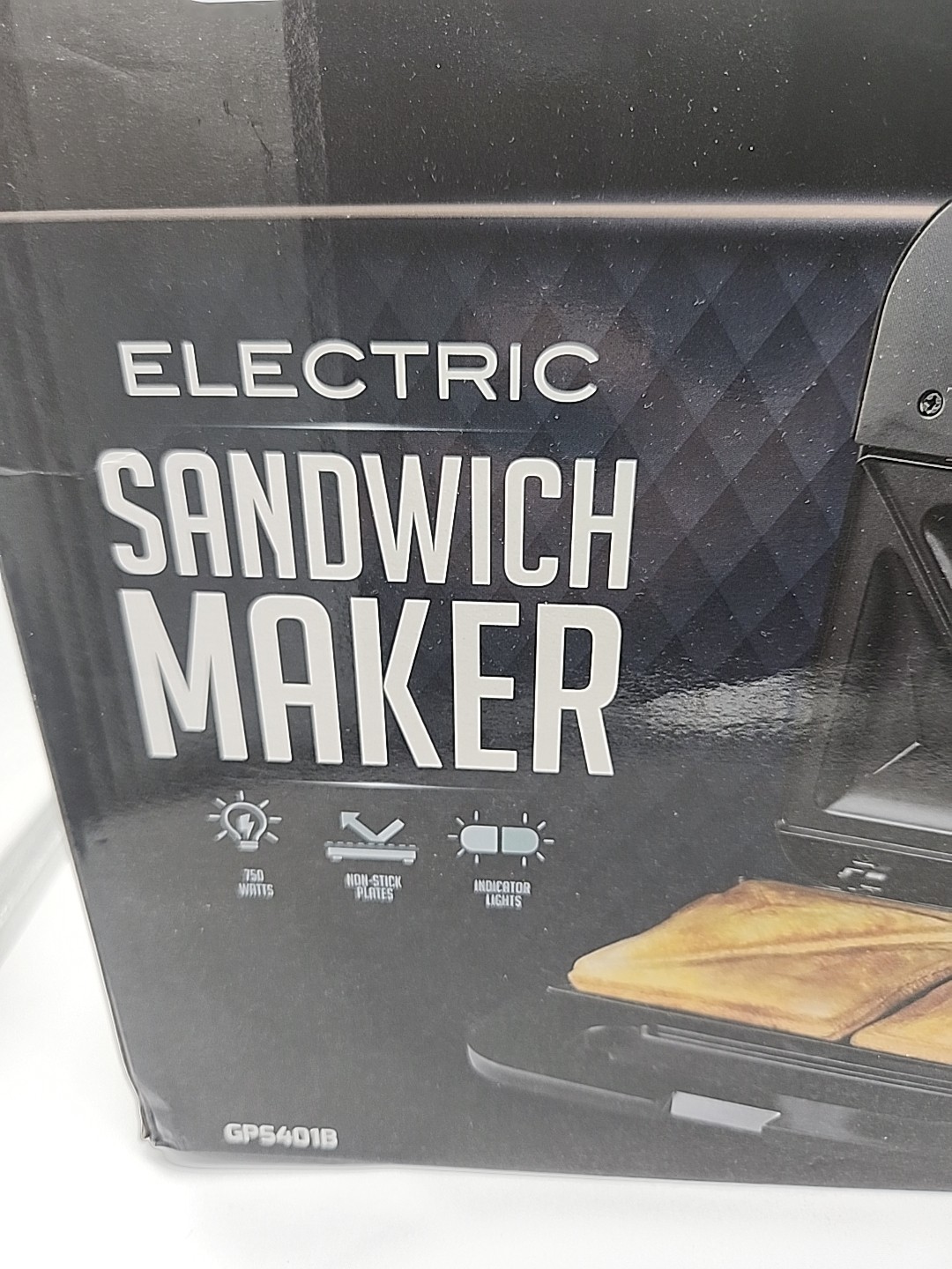 OVENTE GPS401B Sandwich Grill Maker – Black