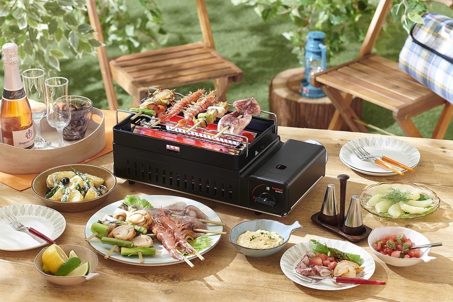 Iwatani ABURIYA Portable Gas Grill Stove CB-ABR-2