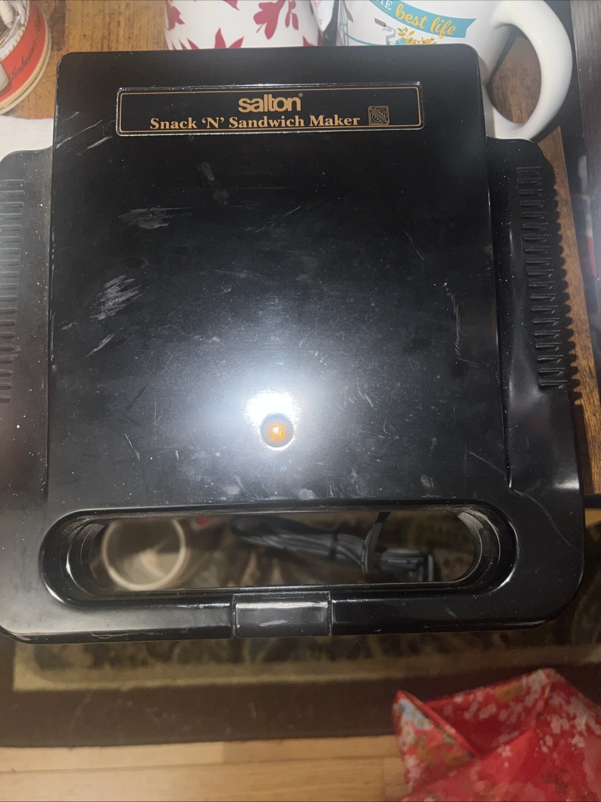 Vintage Salton Sandwich/Belgin Waffle w/Non-Stick Cooking Surface, Makes 2 🥪