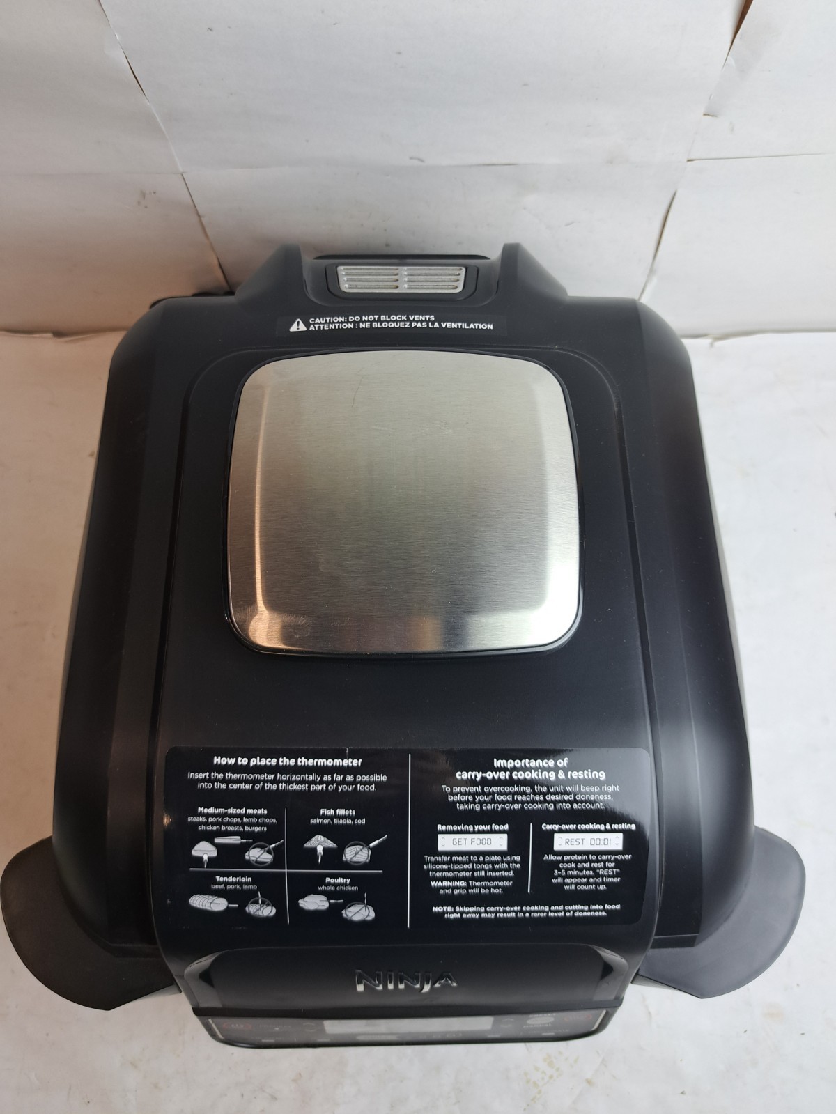 Ninja Foodi LG450CO Tested Air Fryer 5 in 1 Dehydrator Grill 4 Quart