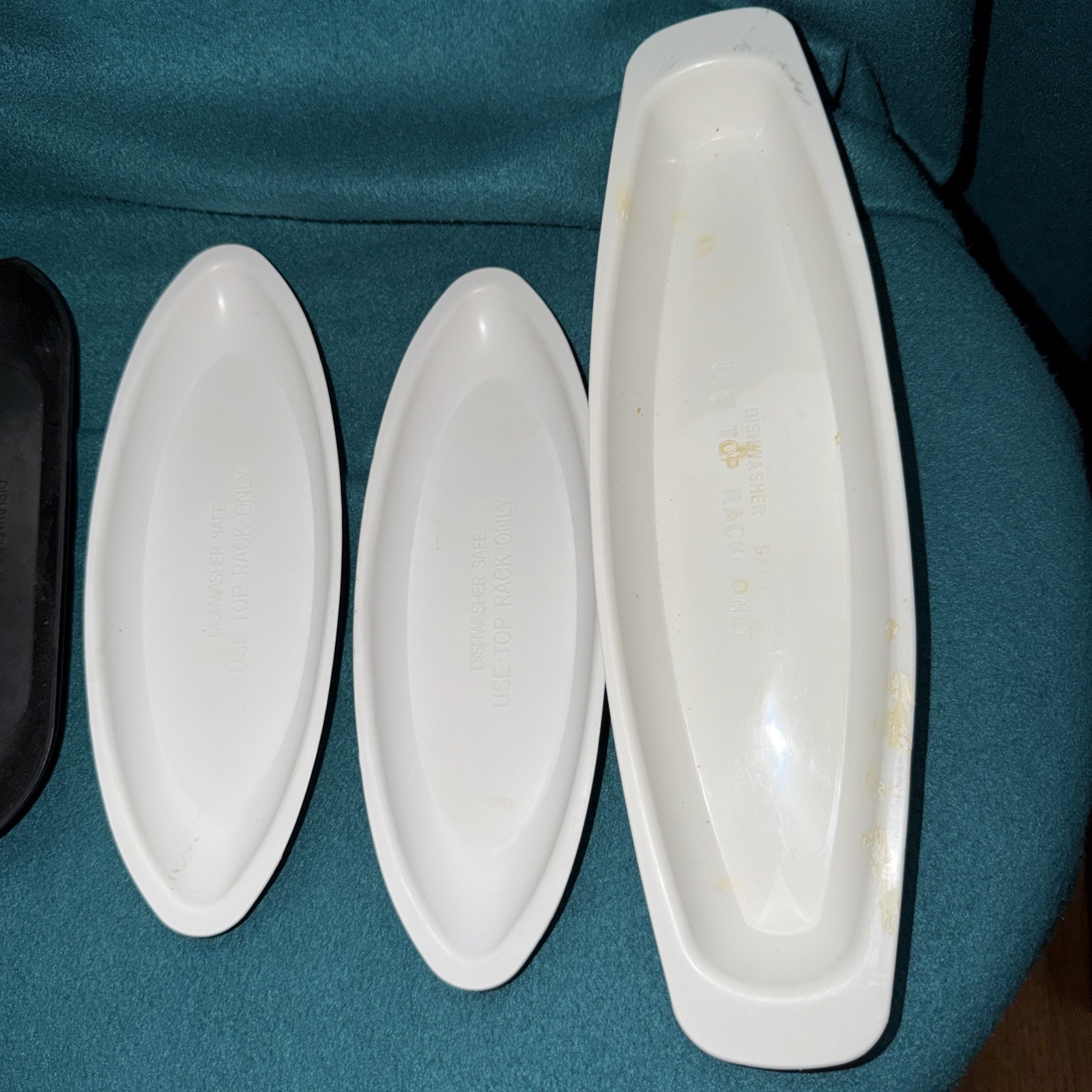 George Foreman Grill Drip Tray, Grease Catcher, White & 1 Black Replacement Tray