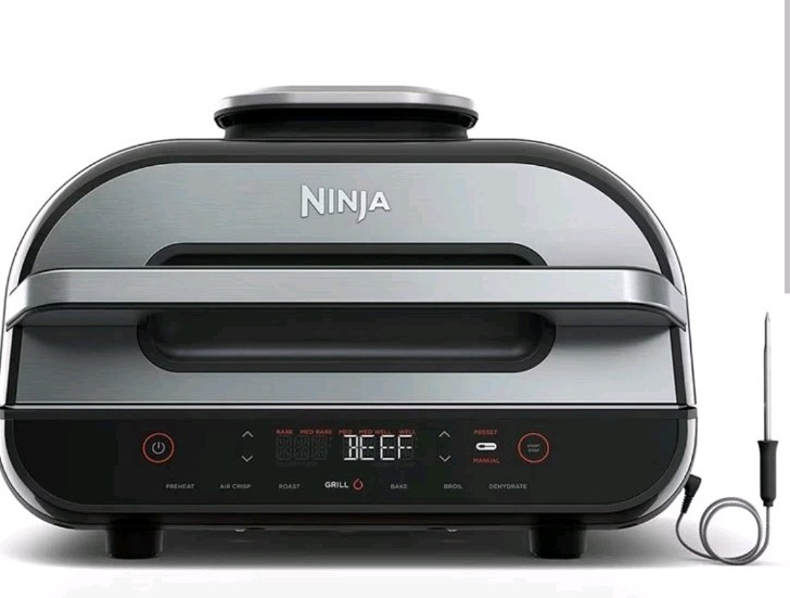 Ninja Foodi FG551 Smart XL Indoor Grill – Black Sealed In Box New