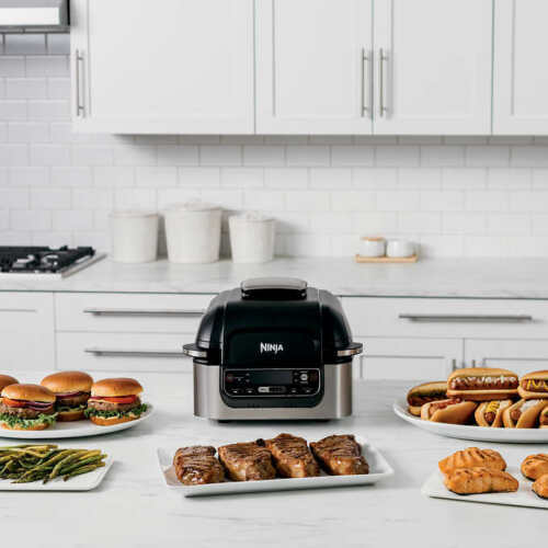 NEW Ninja Foodi Smart 5-in-1 Indoor Grill and Smart Cook System