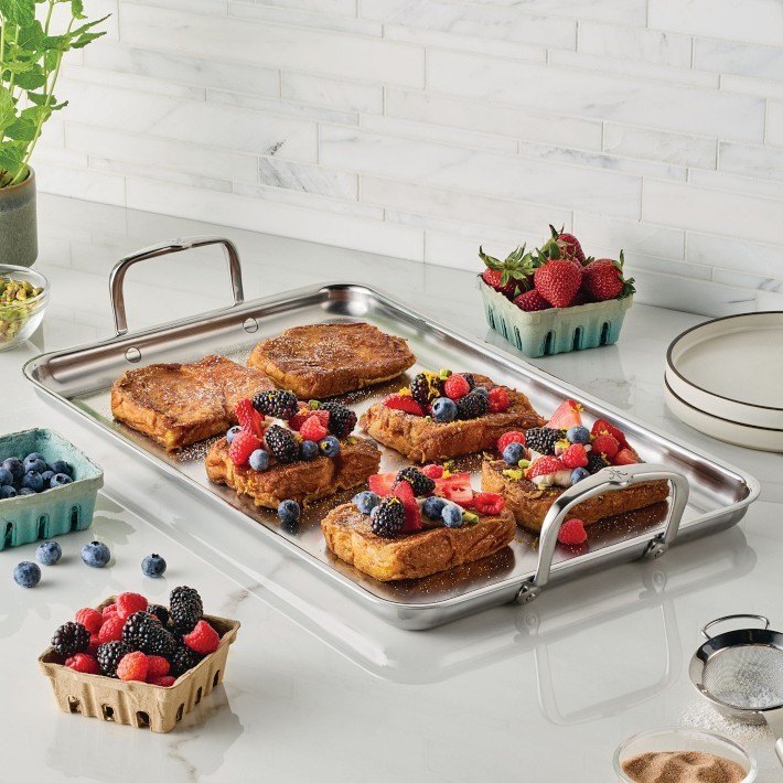 Hestan Provisions Double Burner Griddle-Williams Sonoma|39888
