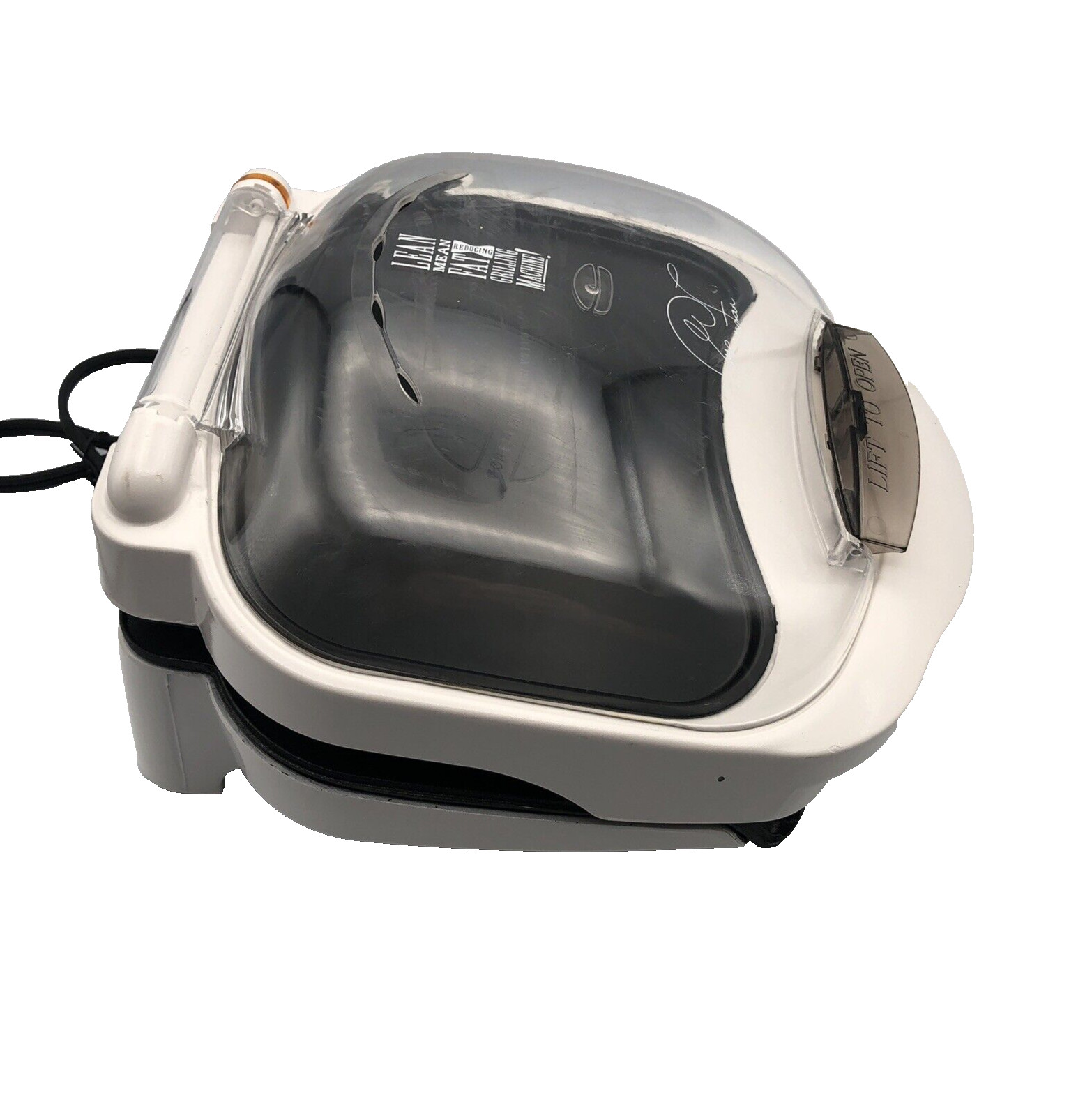 George Foreman Grill GR10ABW Champ Grilling Machine With Bun Warmer