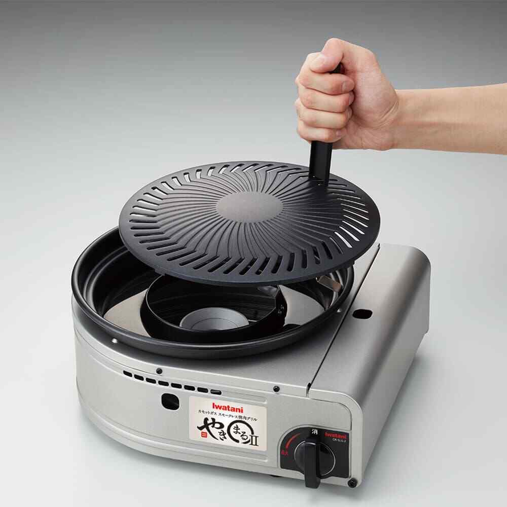 Iwatani YAKIMARU 2 Smokeless BBQ Grill cassette stove CB-SLG-2 303x278x149 mm