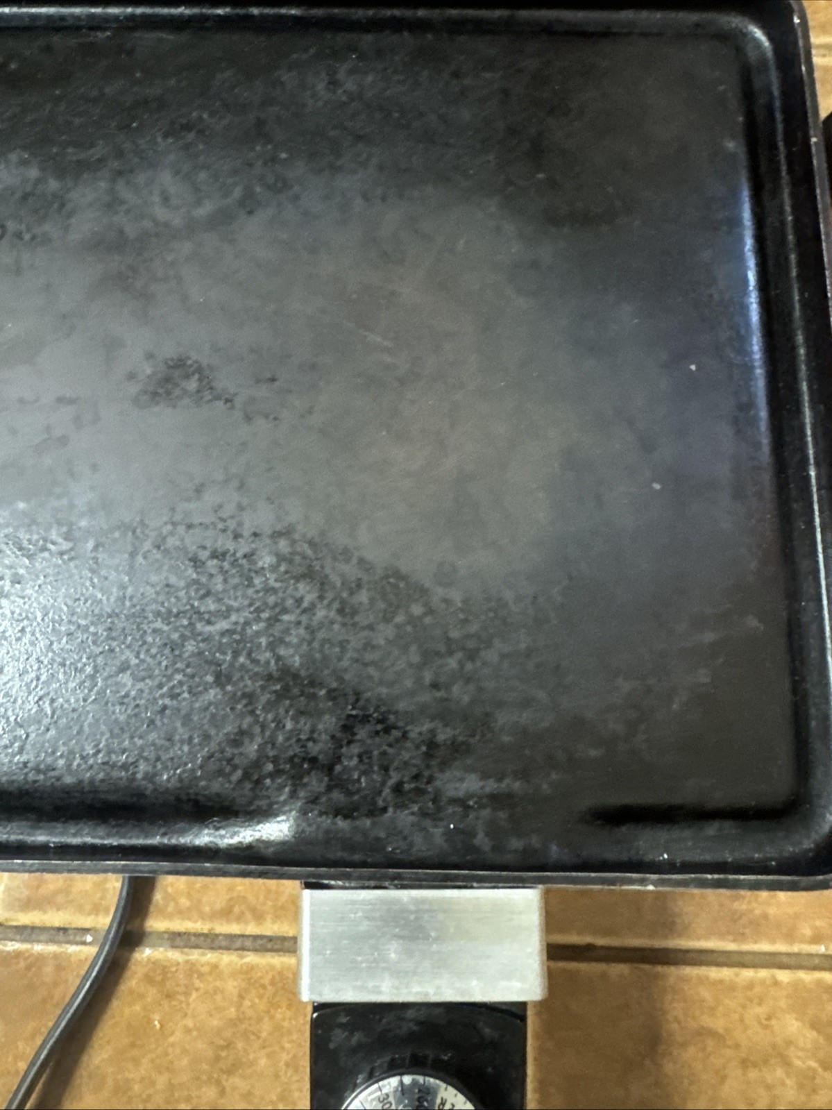 Sunbeam Vintage Automatic Nonstick Electric Griddle TRG With Lid And Power Cord