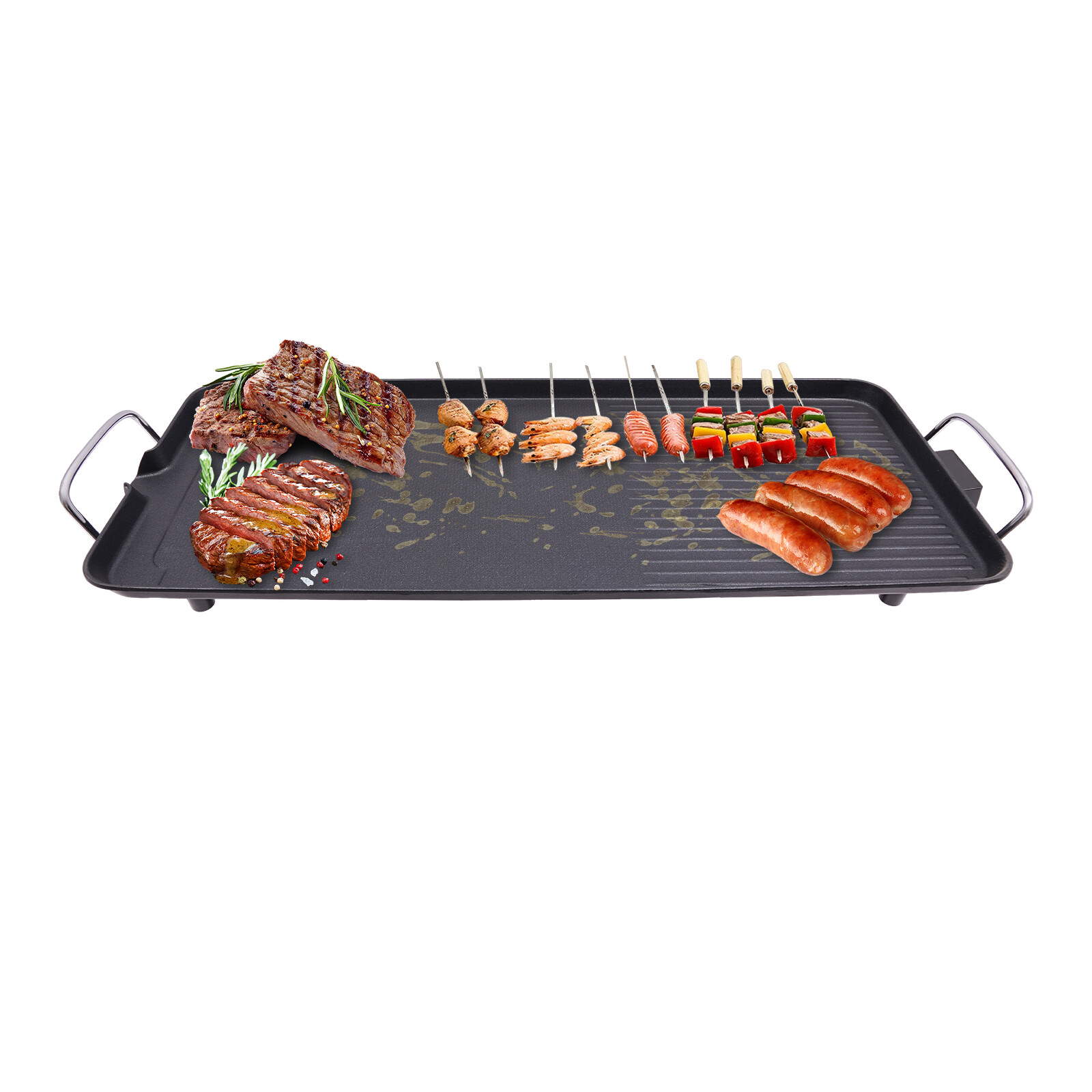 Smokeless Outdoor Electric BBQ Grill – Portable Electric Barbecue 1500W