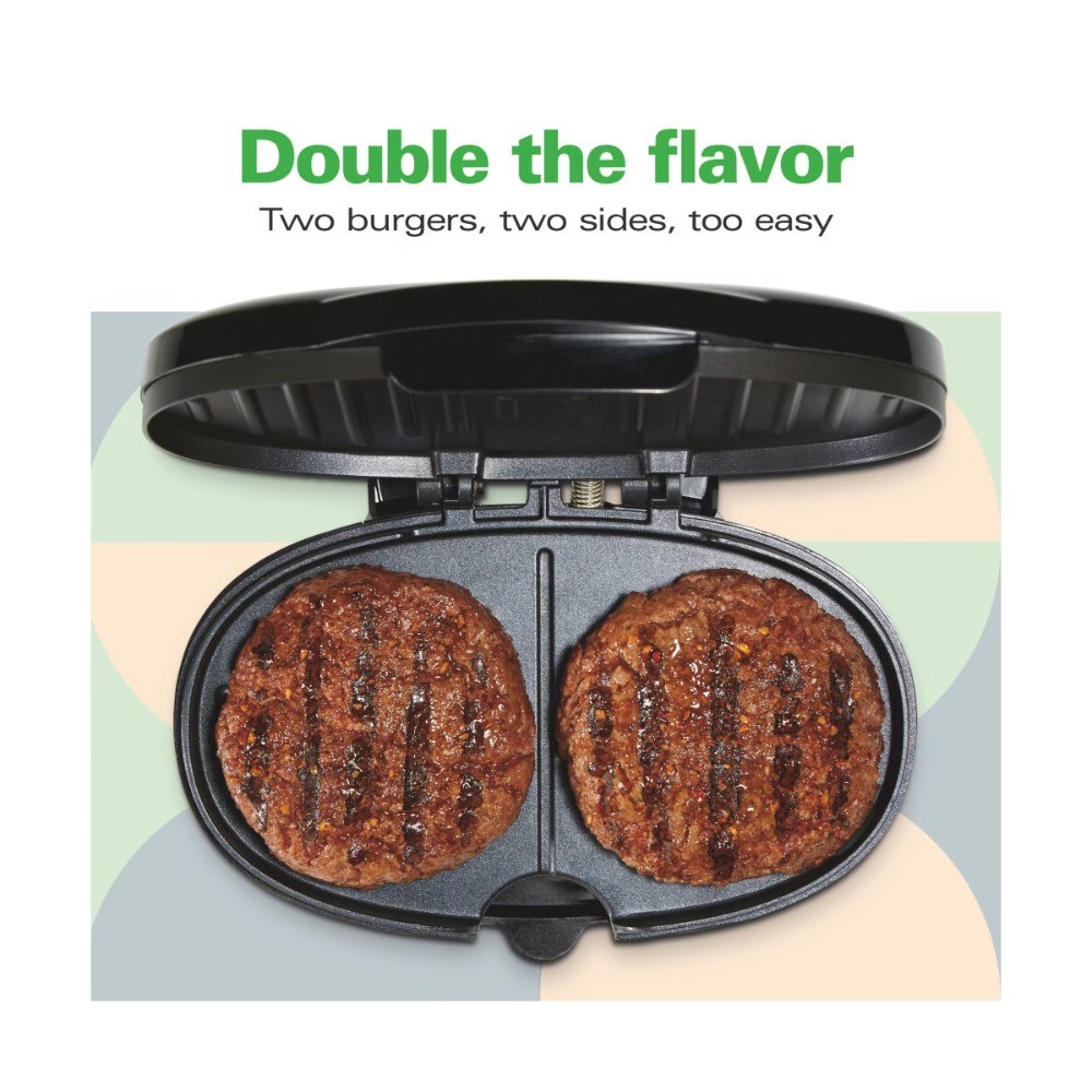 Kitchen Collection 2 Burger Grill 25235KC Fast delivery