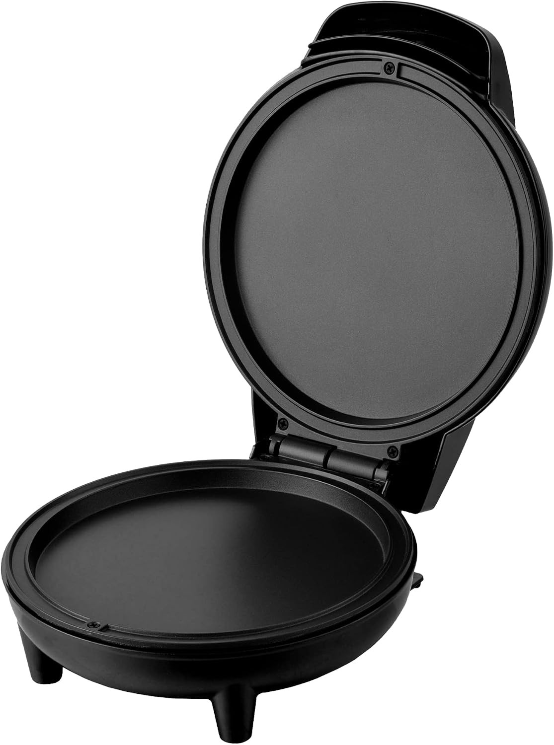 Griddle/Mini Oven Compact Griddle 7-inch Personal Griddle/Pizza Maker Black