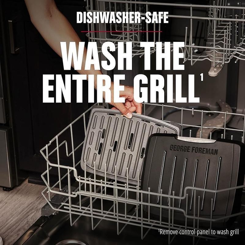 Submersible Grill Easy Clean Nonstick 30 Faster Heat Compact Family Size Cooking