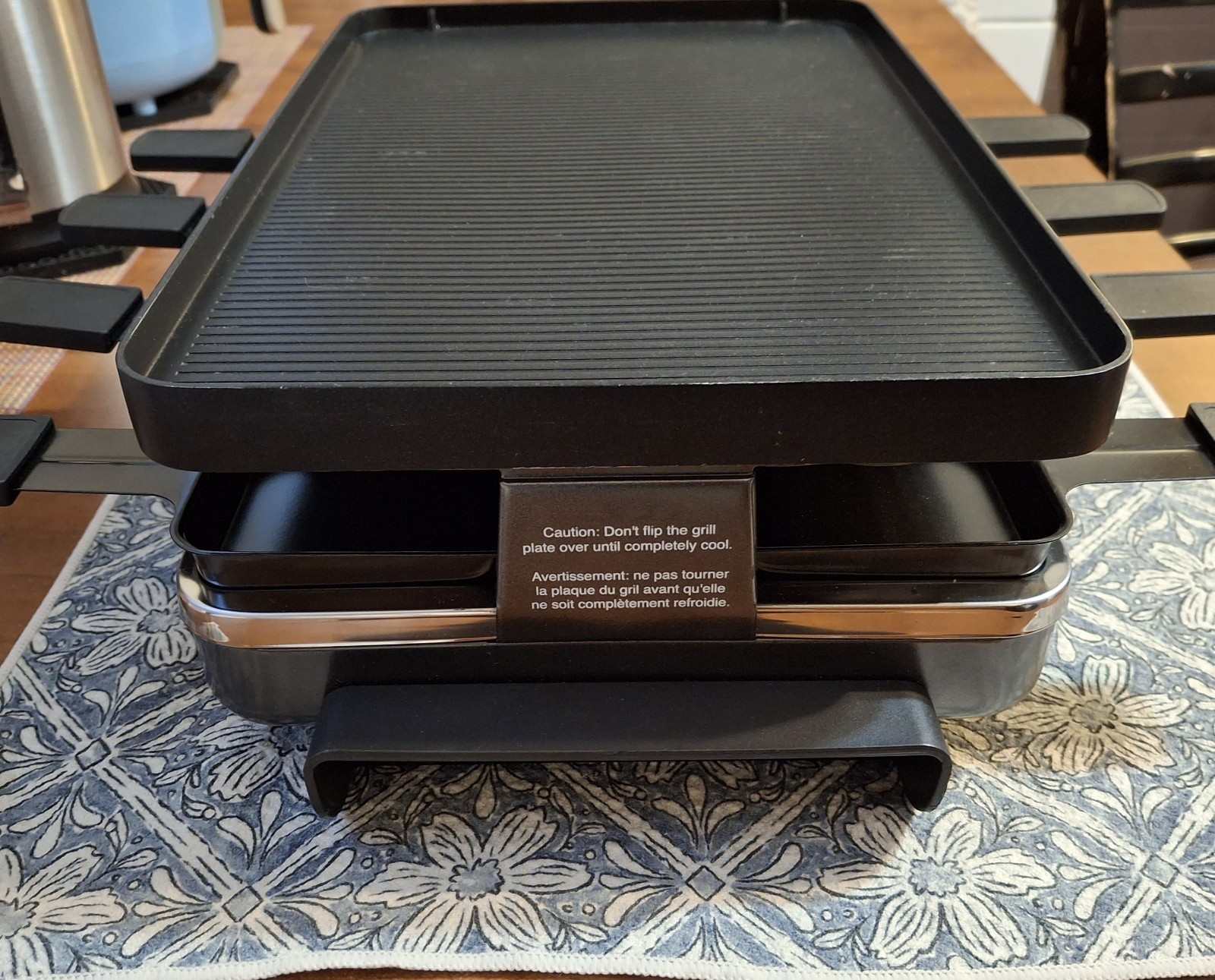 SWISSMAR 8-PersonRaclette Party Grill KF-77041 (Was A Display/Never Used/NoBox)