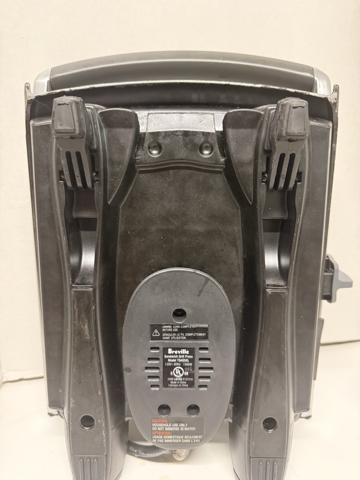 Breville TG425XL Heavy Duty Stainless Steel Adjust Panini Sandwich Grill Press