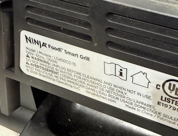 Ninja Foodi Smart Indoor Grill Cook & Crisp Basket Pan Part Ships FREE!