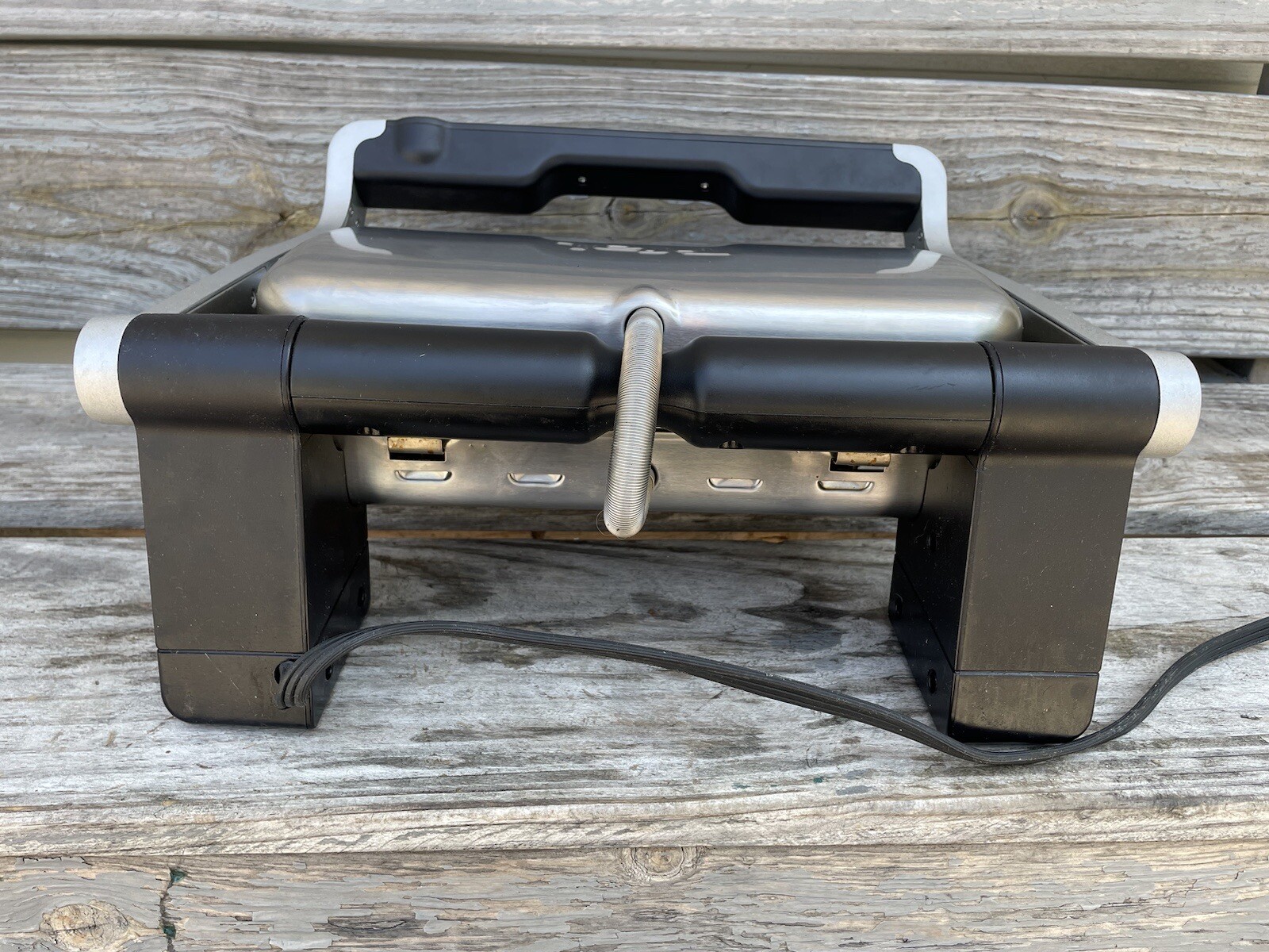 T-Fal OptiGrill Plus Stainless Steel Indoor Electric Grill Tested Works Great
