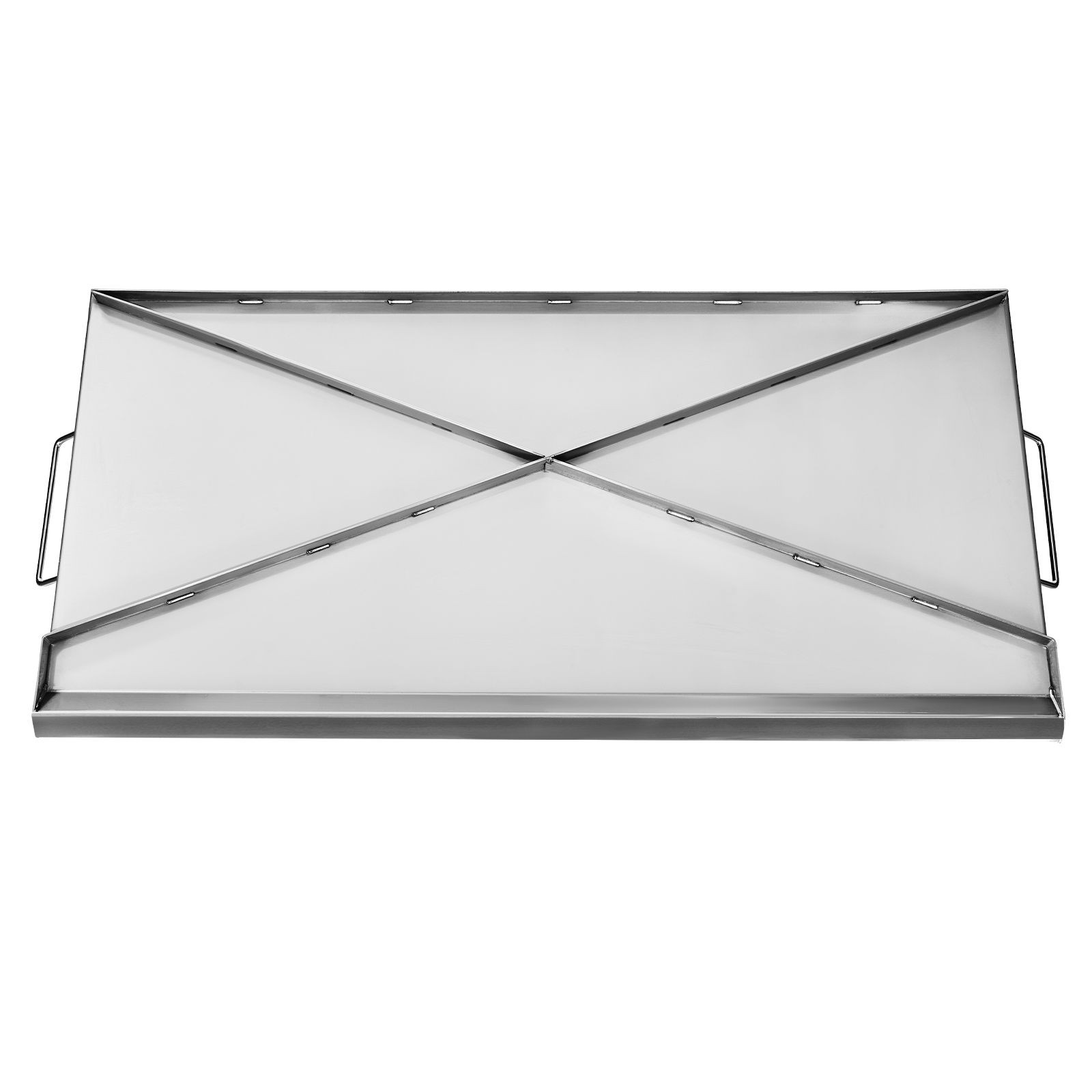 32×16 inch Stainless Steel Flat Top Griddle for Gas Grill, Teppanyaki, Camping