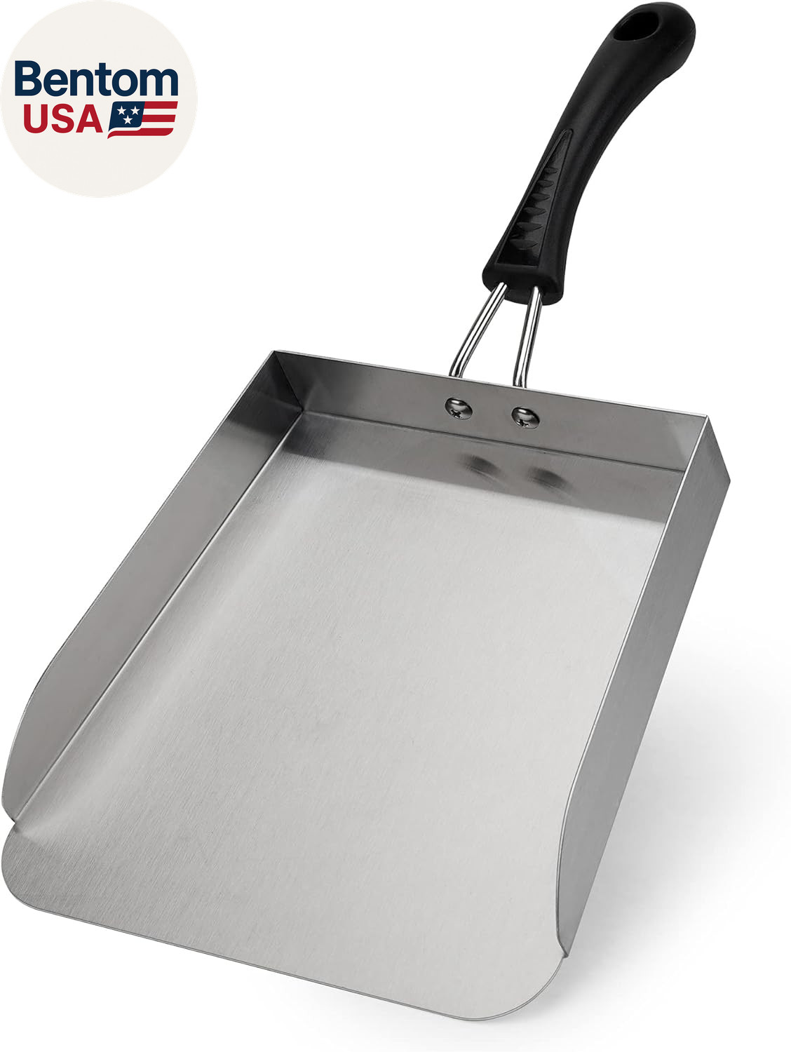 Stainless Steel Griddle Mover Smash Burger Food Shovel Grill Spatula Great for S