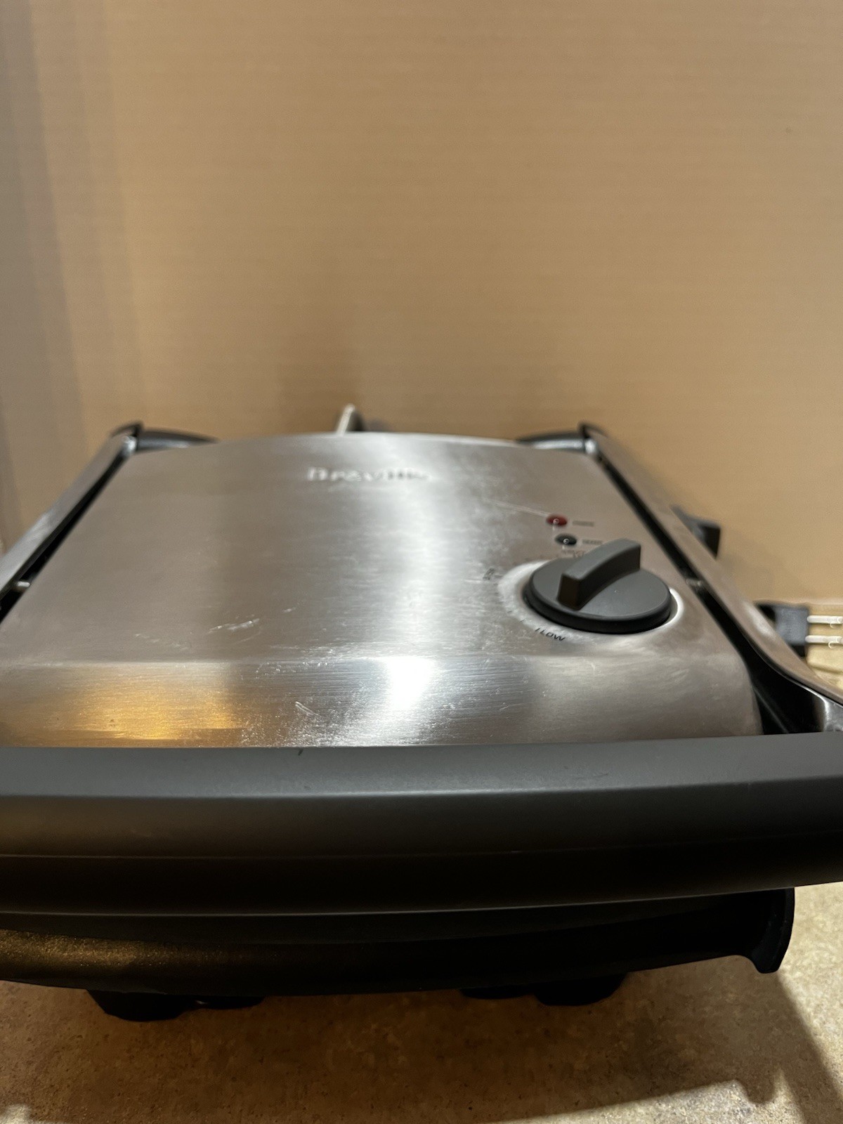 Breville Panini Sandwich Press Grill TG425XL Heavy Duty Stainless Steel Tested