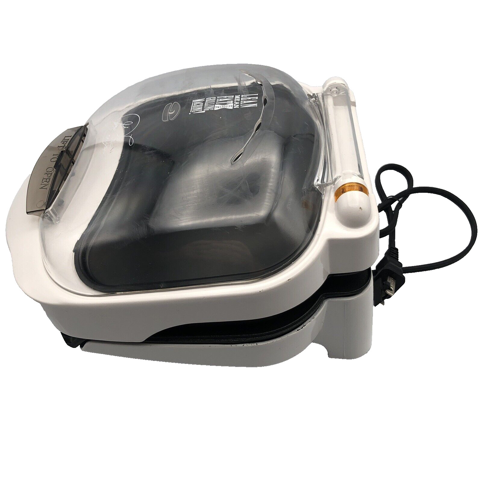 George Foreman Grill GR10ABW Champ Grilling Machine With Bun Warmer
