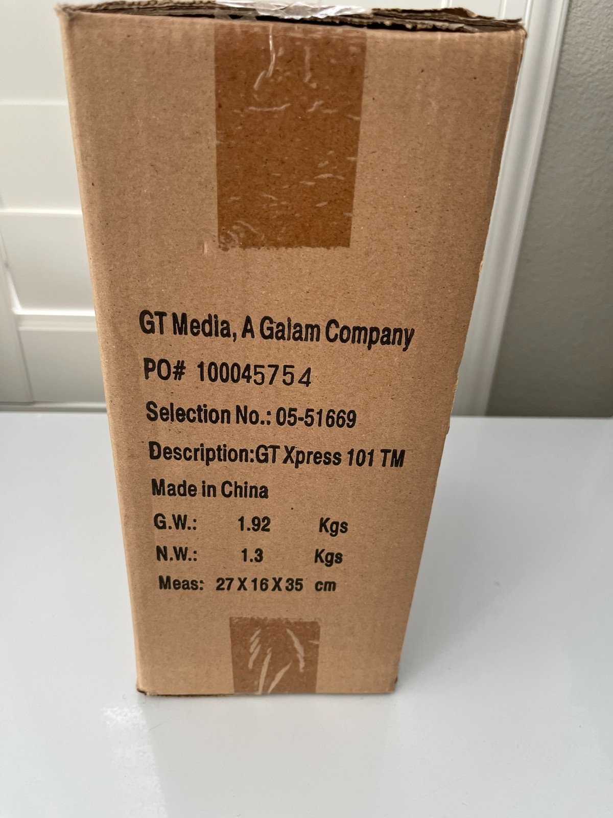 “As Seen On TV” Vintage GT Xpress 101 still unopened in original box received!