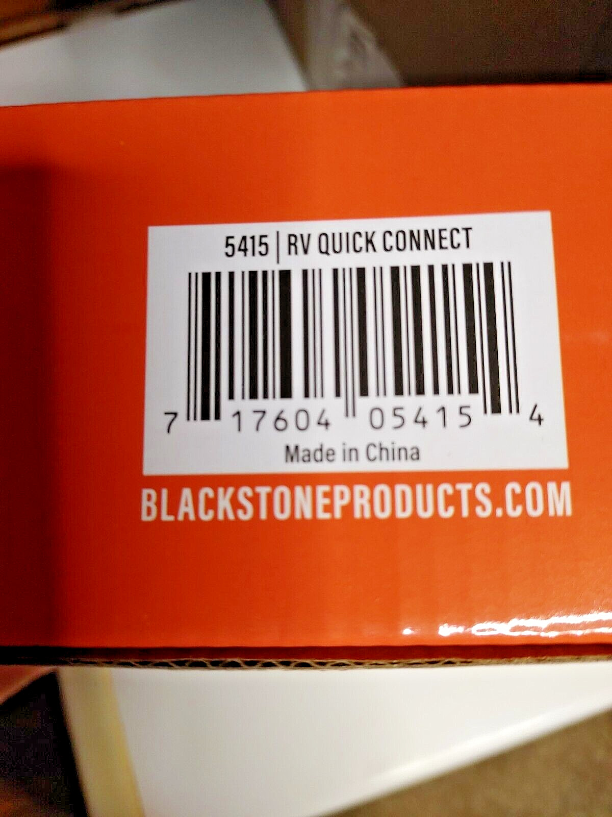 Blackstone 3 Pc Connect RV Propane kit 5415