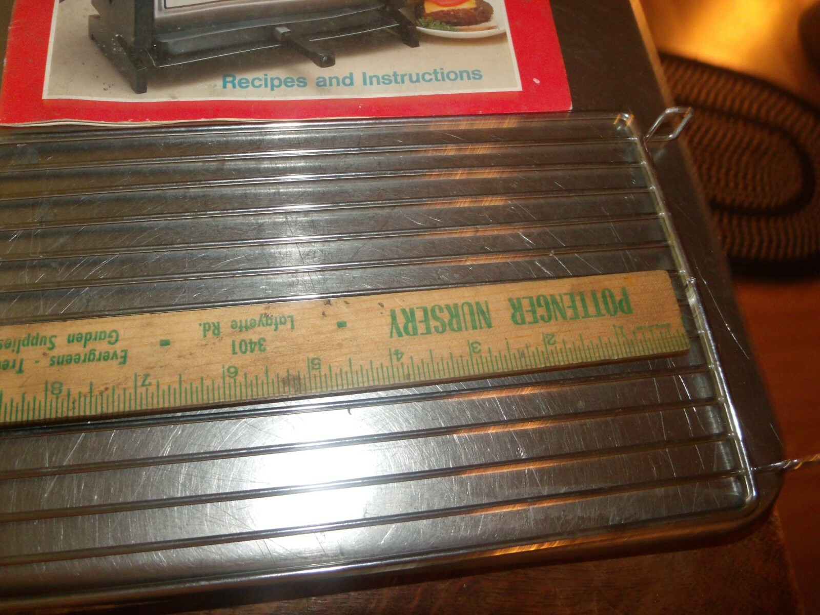 VINTAGE REGAL THE GRILLER SMOKELESS INDOOR GRILL DRIP grill grate