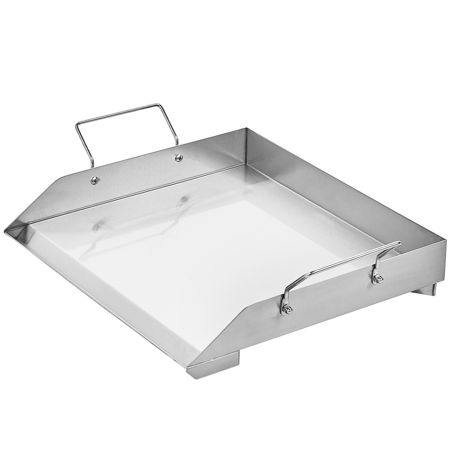 18″x16″ Flat Top Griddle Stainless Steel BBQ Grill Pan