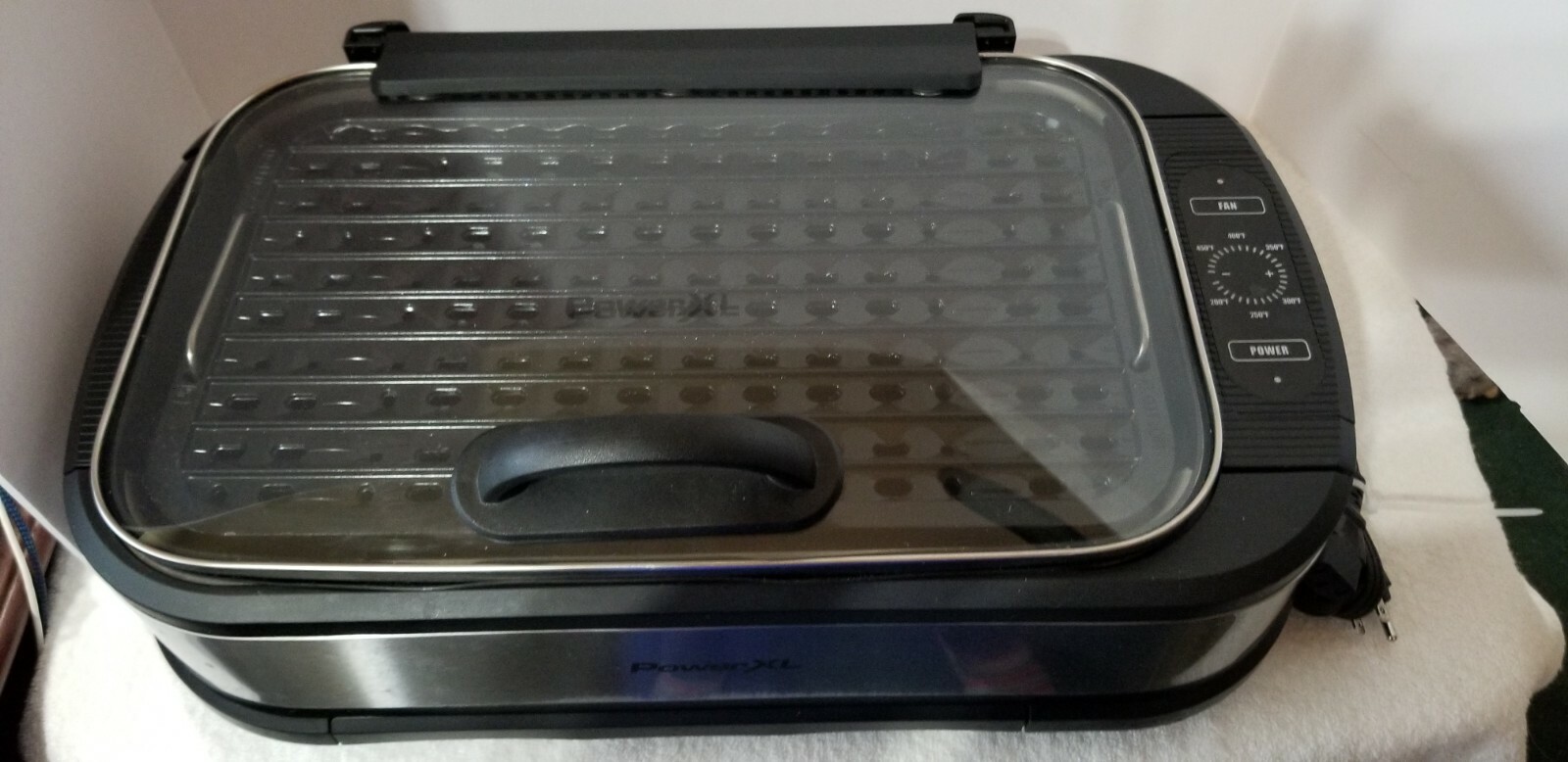 Power XL Smokeless Electric Indoor Grill/Griddle PG-1500FDR