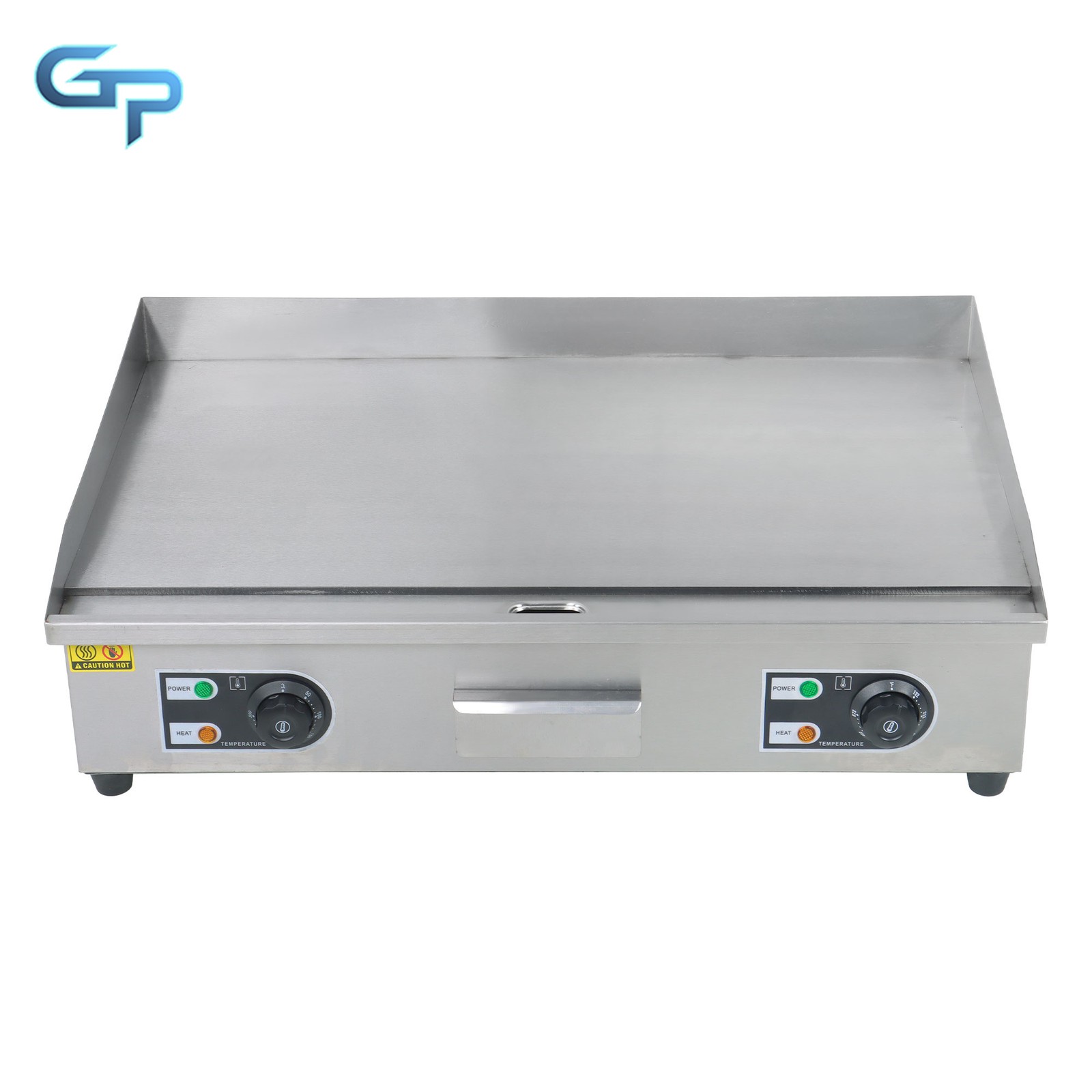 30″ Commercial Electric Griddle Countertop Flat Top Grill 3000W Full Flat