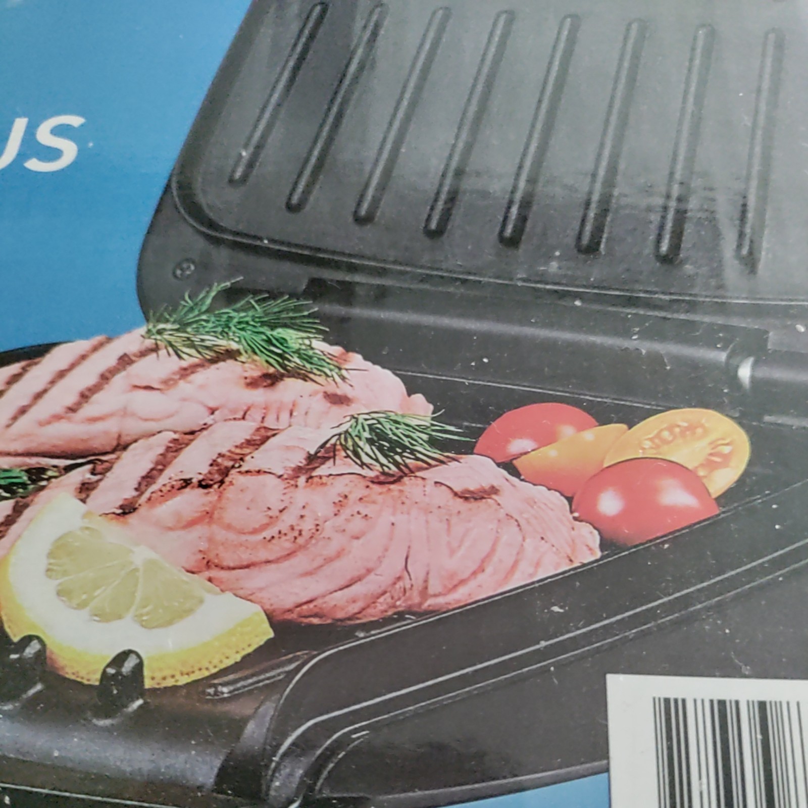 PowerXL Contact Grill Plus, 3 in 1 Grilling, 1200 watts, Black, New in box