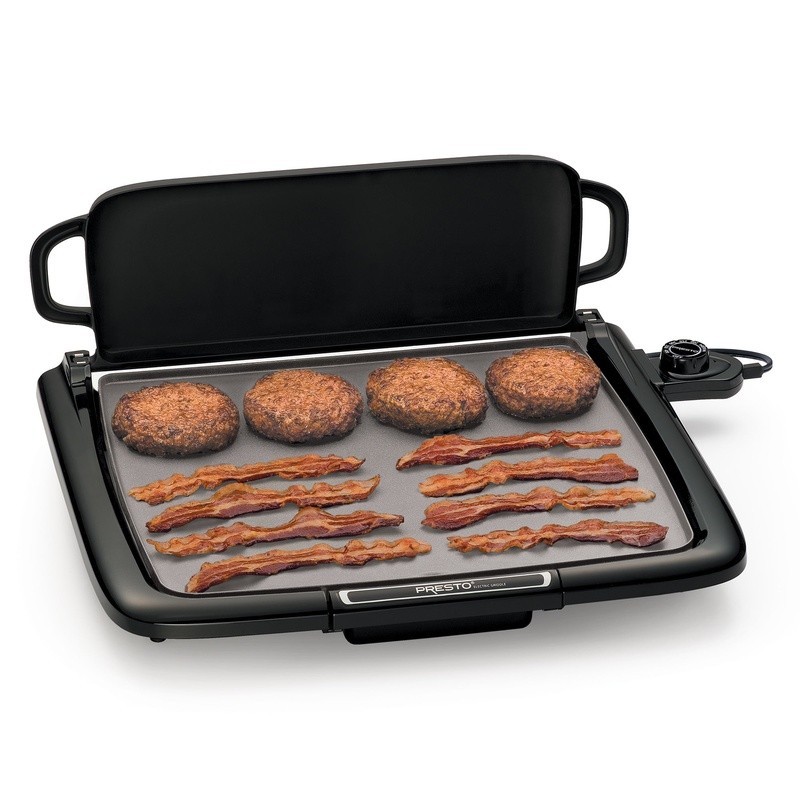Electric Ceramic Griddle Warmer Nonstick Cooking Surface Multi Function Tray New