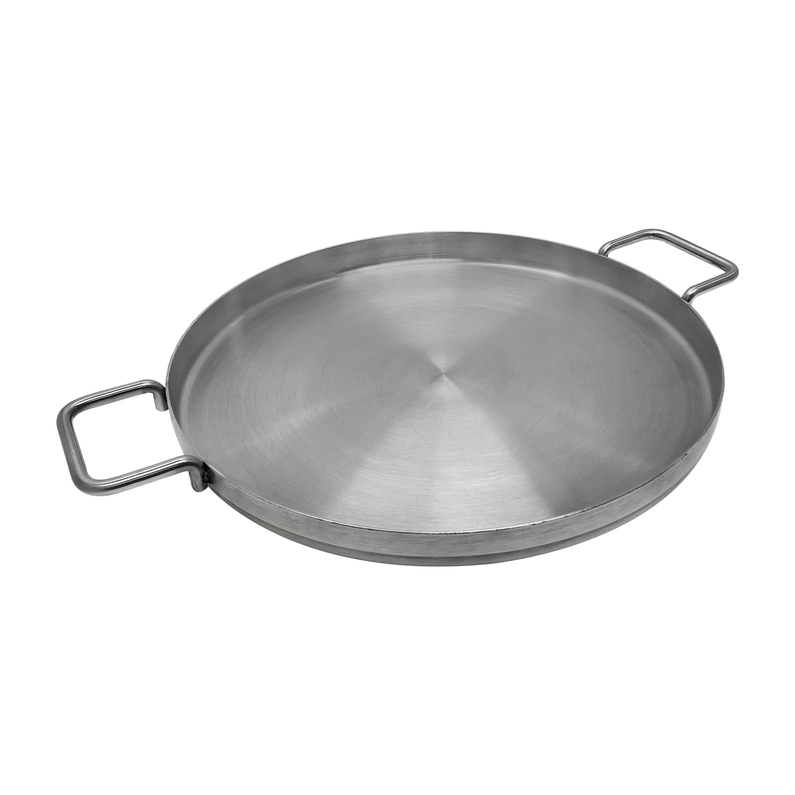 Stainless Steel Flat Comal Griddle Pan Cookware 16 inch