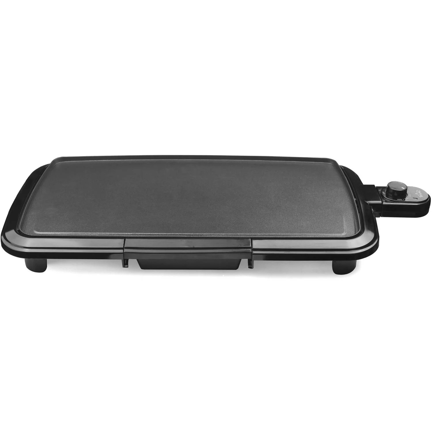 Dishwasher-Safe 20″ Black Griddle with Adjustable Temperature Control
