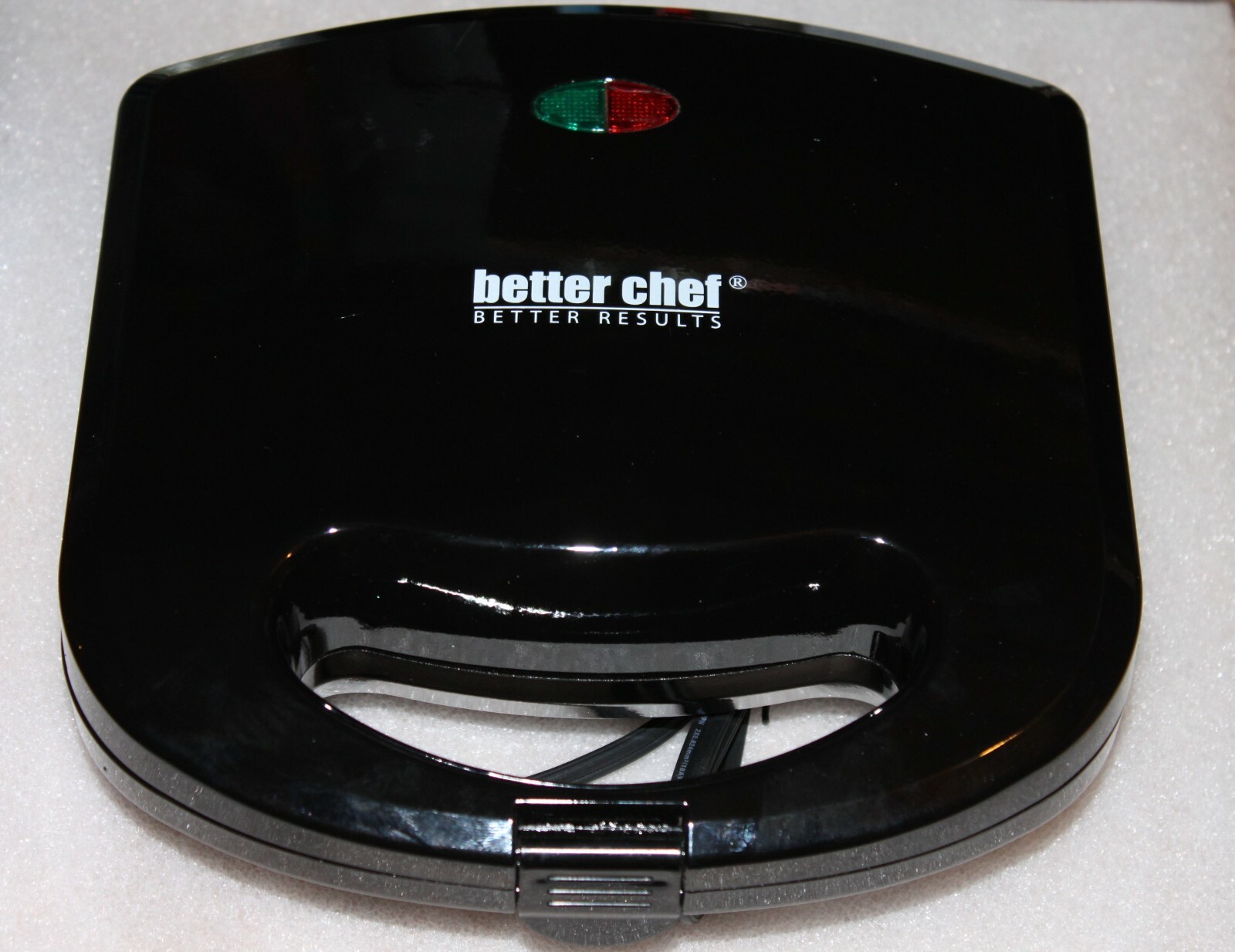 BETTER CHEF SANDWICH GRILL BLACK model # IM286-B