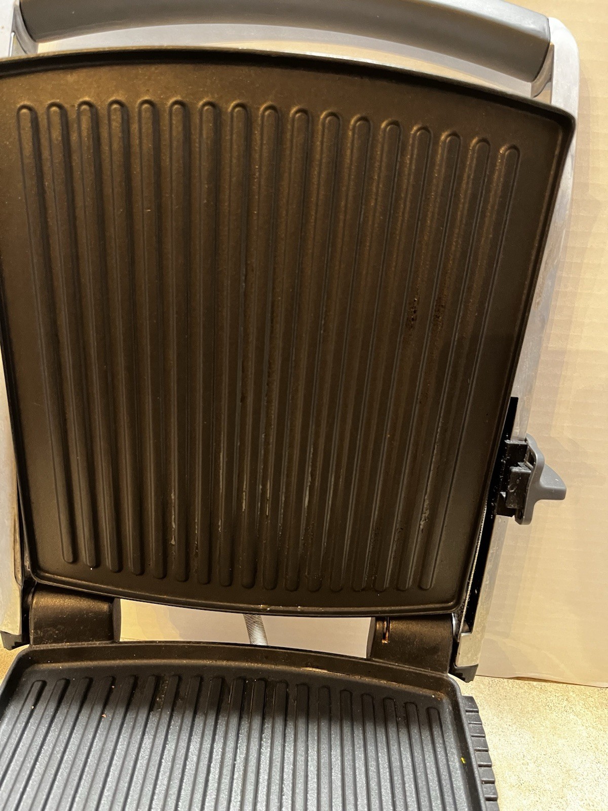 Breville Panini Sandwich Press Grill TG425XL Heavy Duty Stainless Steel Tested