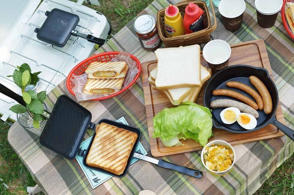 Toraya Hot Sandwich Maker, Crispy Grilling, Single, Fluorine Treated, For Gas…
