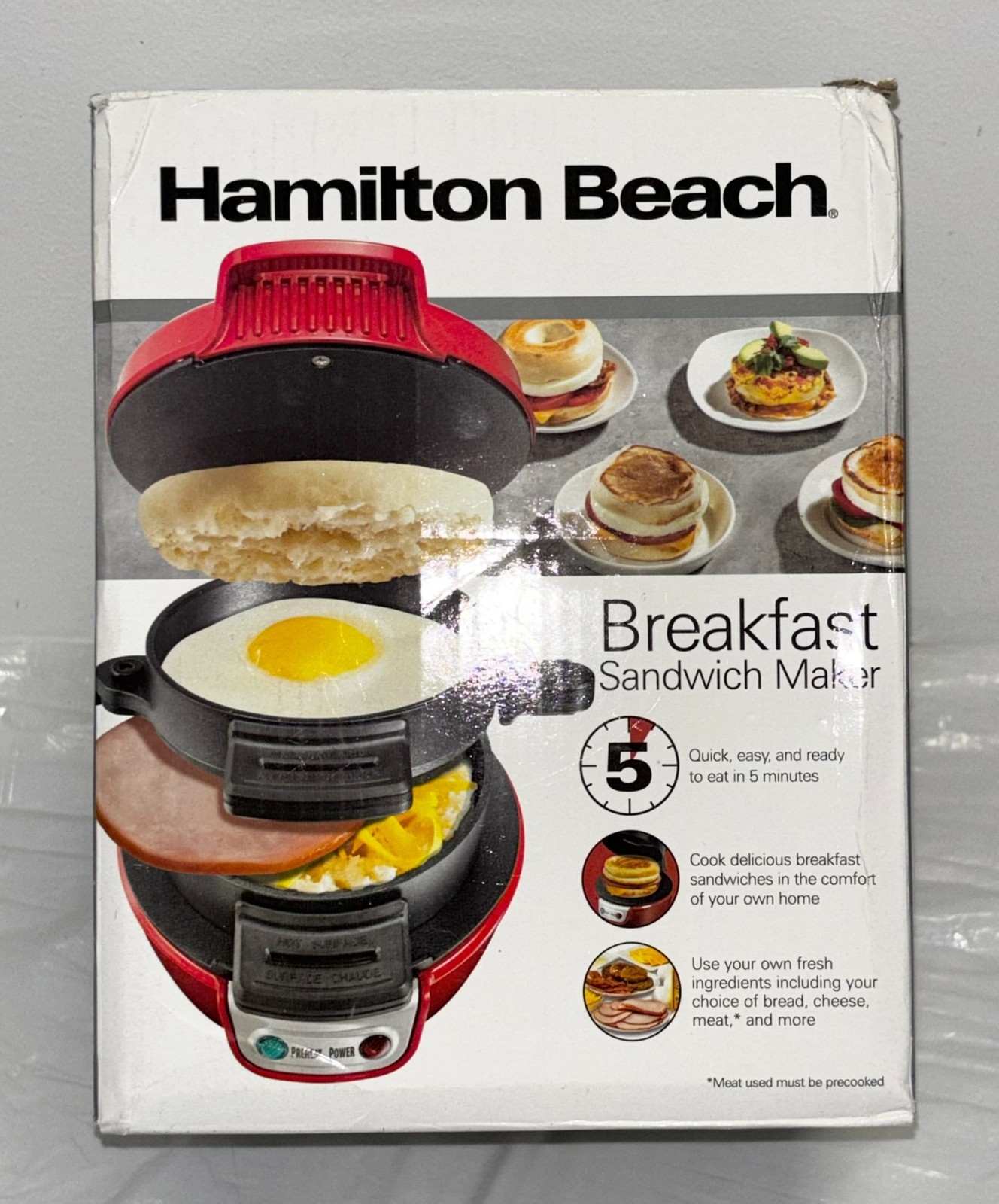 Hamilton Beach Breakfast Sandwich Maker | Kitchen Appliances
