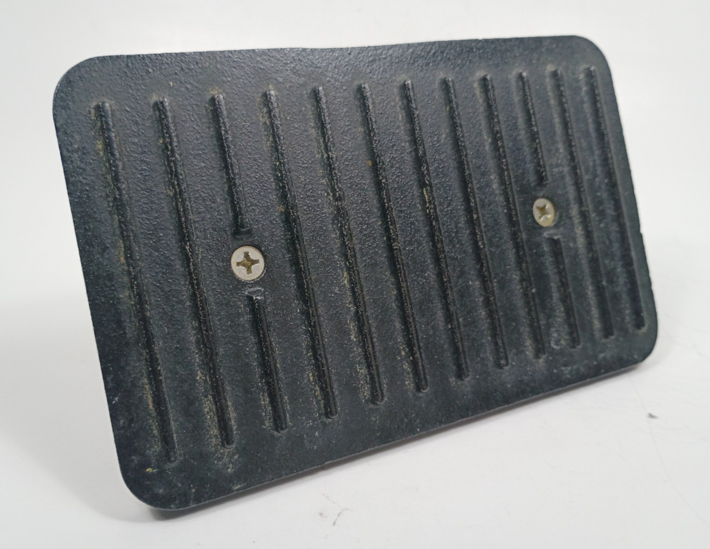 3 lb. Barbeque Cast Iron Burger Steak Grill Press Weight with Coil Handle.