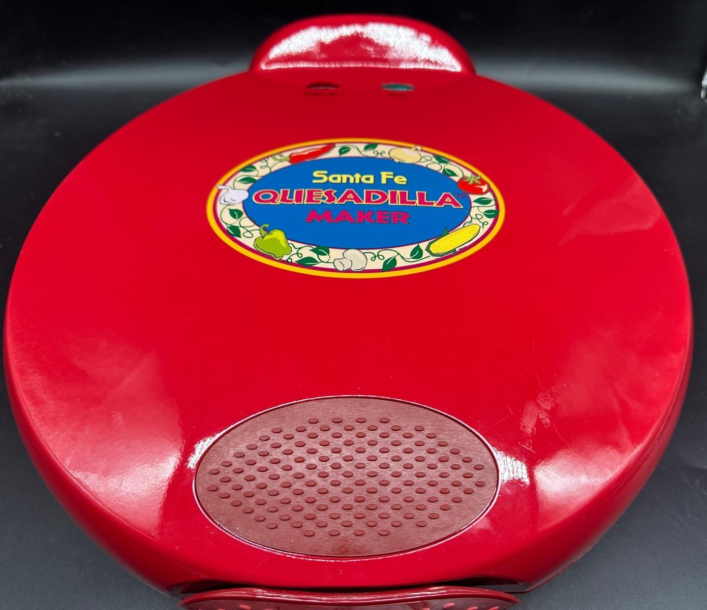 Salton Santa Fe Quesadilla Maker Model QM2SFR Used Once