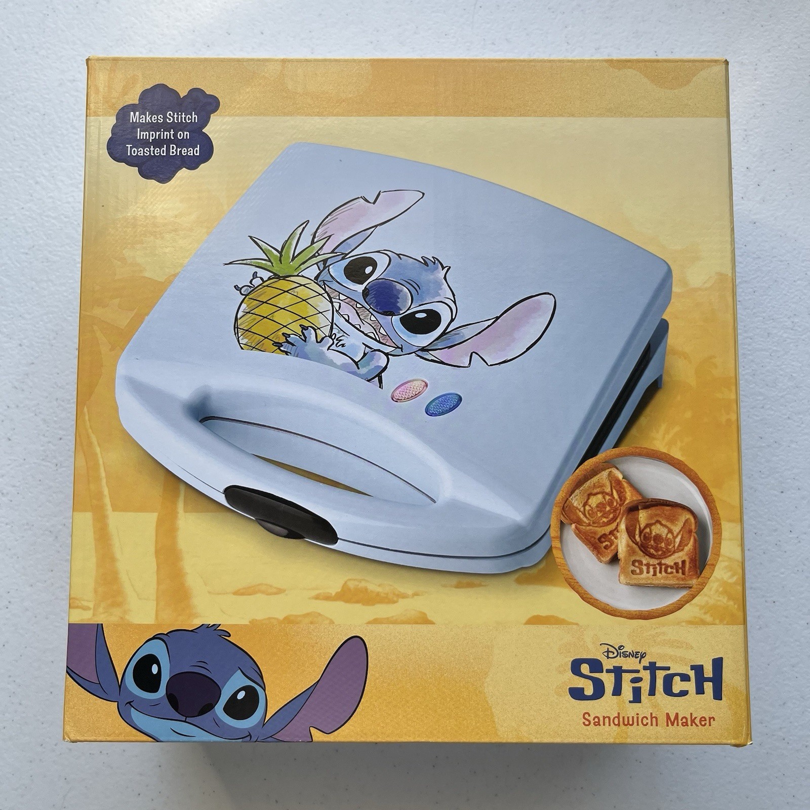 Disney Lilo and Stitch Single Sandwich Maker – Small Kitchen Appliance