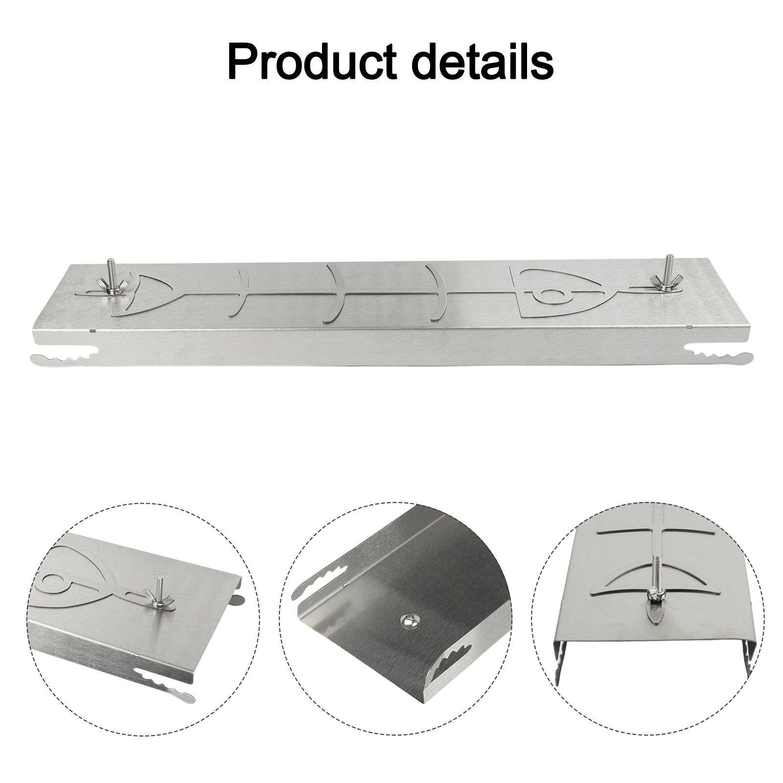 Stainless Steel Salmon Holder Grilling With Friends Dishwasher Safe Design