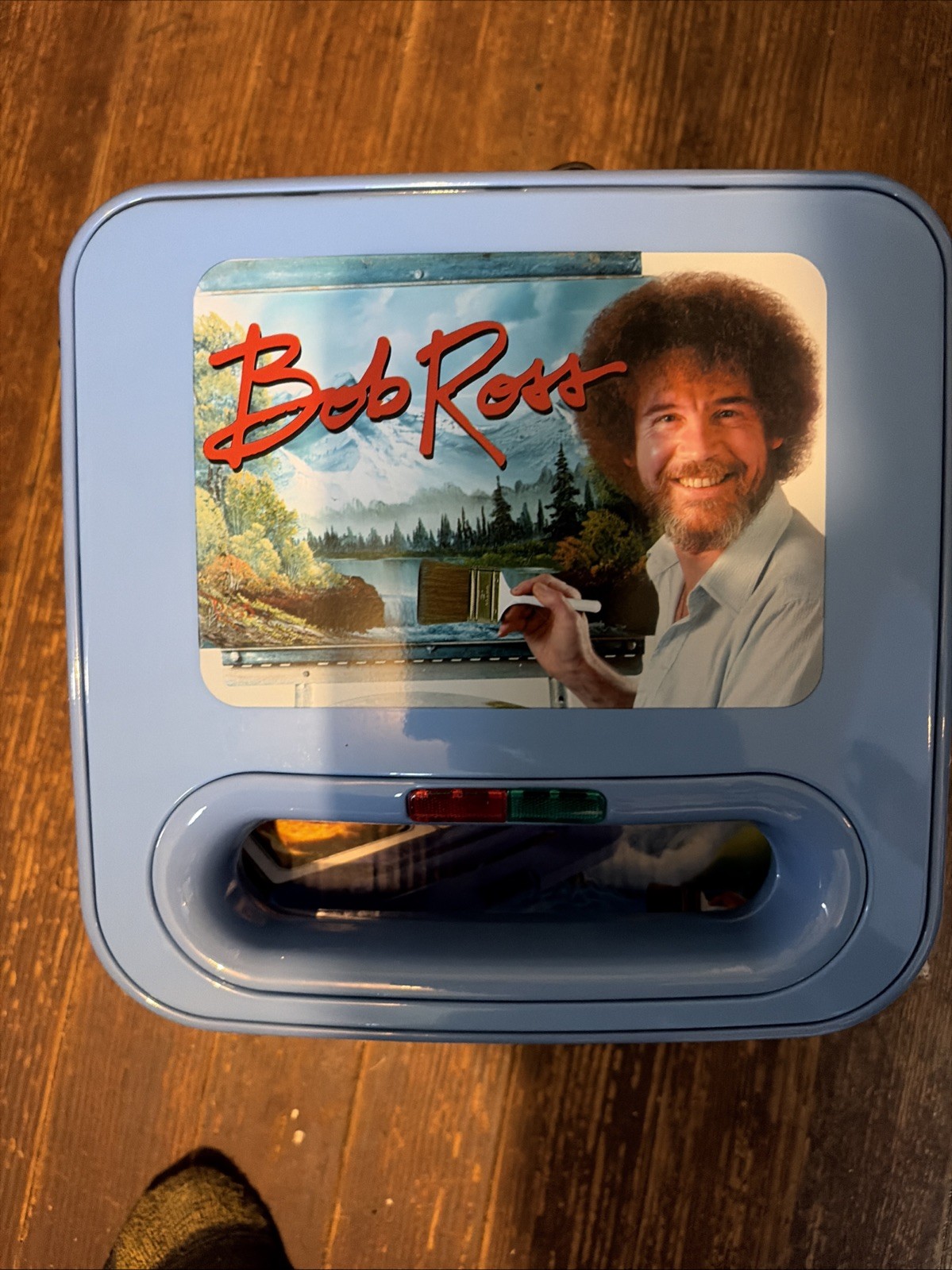 Bob Ross Grilled Cheese Sandwich Maker Uncanny Brands Open Box
