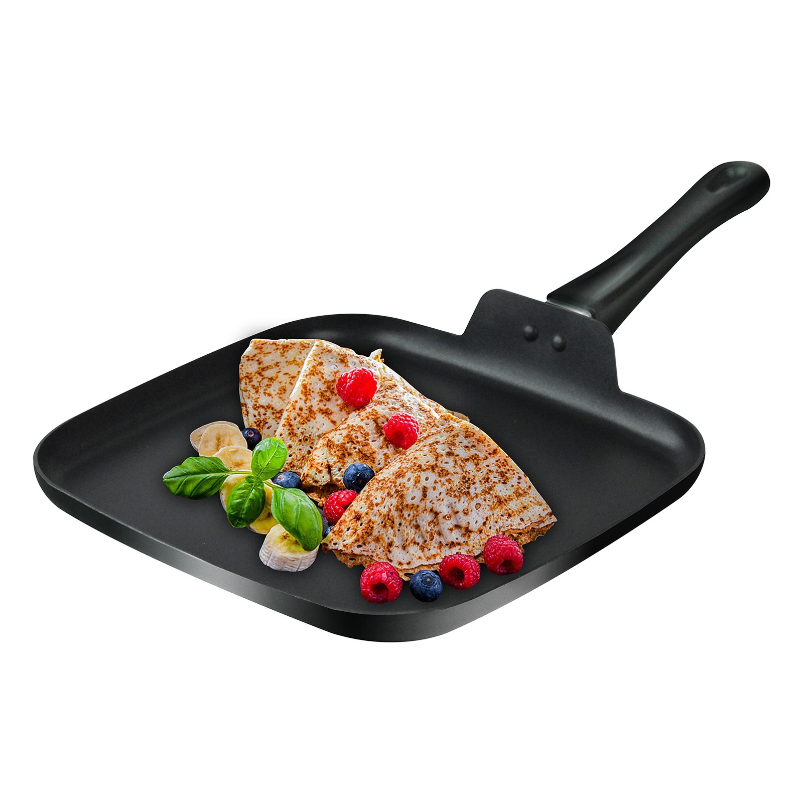 10 Inch Square Griddle Pan Nonstick Grill Cooking Eggs Omelettes PFOA Free