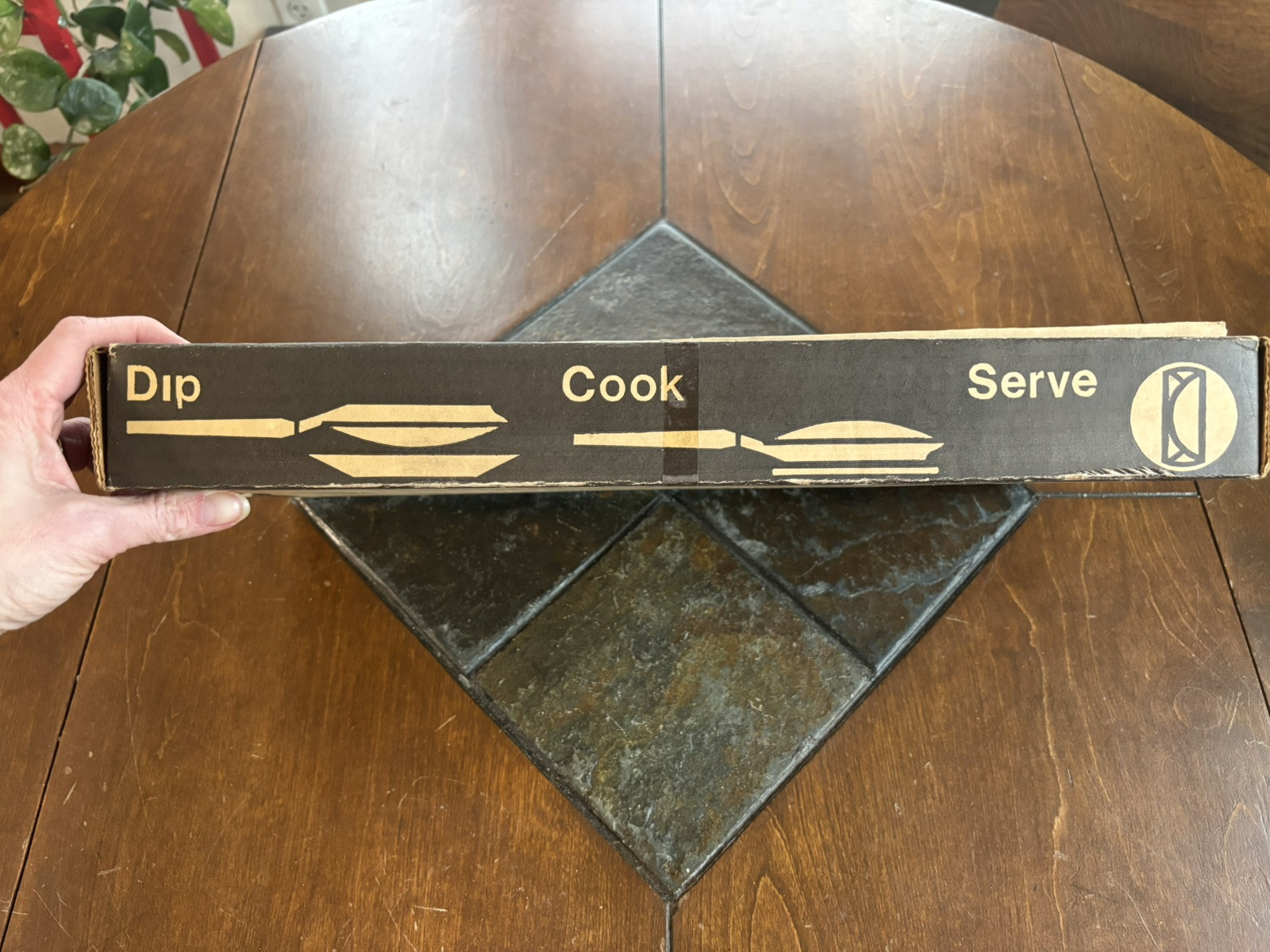 VINTAGE CREPE GRIDDLE CREATIVE COOKWARE CAST IRON MADE IN USA NIB