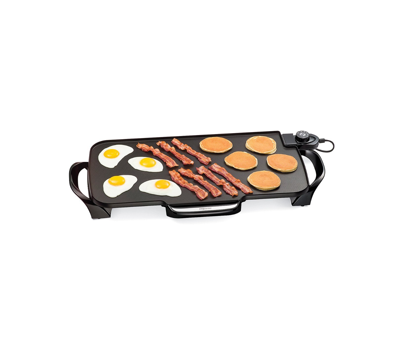 Extra-Large 22-Inch Electric Griddle, Removable Handles, Nonstick Ceramic Surfac